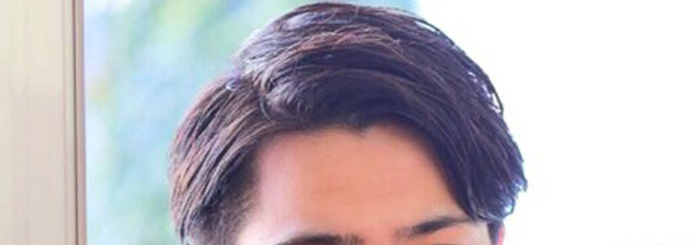 七三分け マッシュ